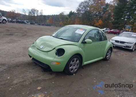 2003 Volkswagen New Beetle Gls 2.0L z USA, uszkodzony, nr VIN 3VWCK21C43M401173